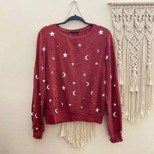 Stars & Moon Wildfox Crewneck Sweatshirt